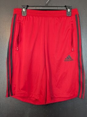 Adidas Shorts Men's Red Athletic Shorts